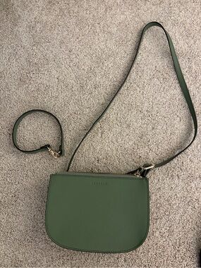 Discontinued color - Lo & Sons Waverly 2 Small Sage Green Saffiano